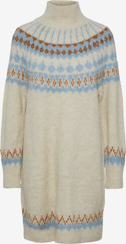 Y.A.S Knitted dress 'ISTA' in Beige: front