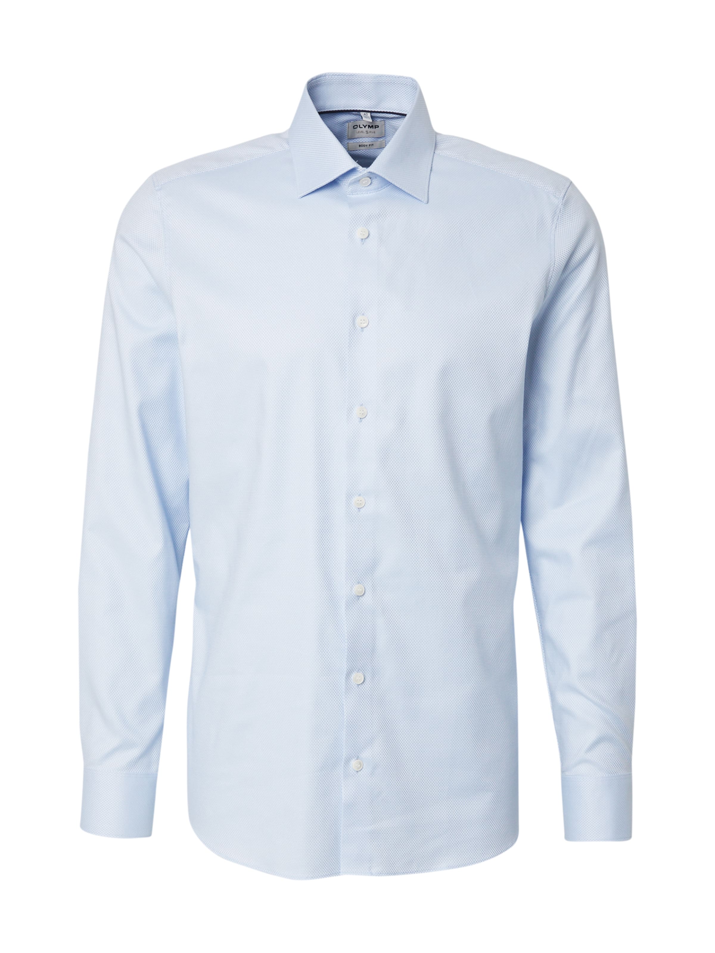 Slim fit Camicia business di OLYMP in blu: frontale