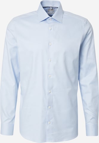Chemise business OLYMP en bleu : devant