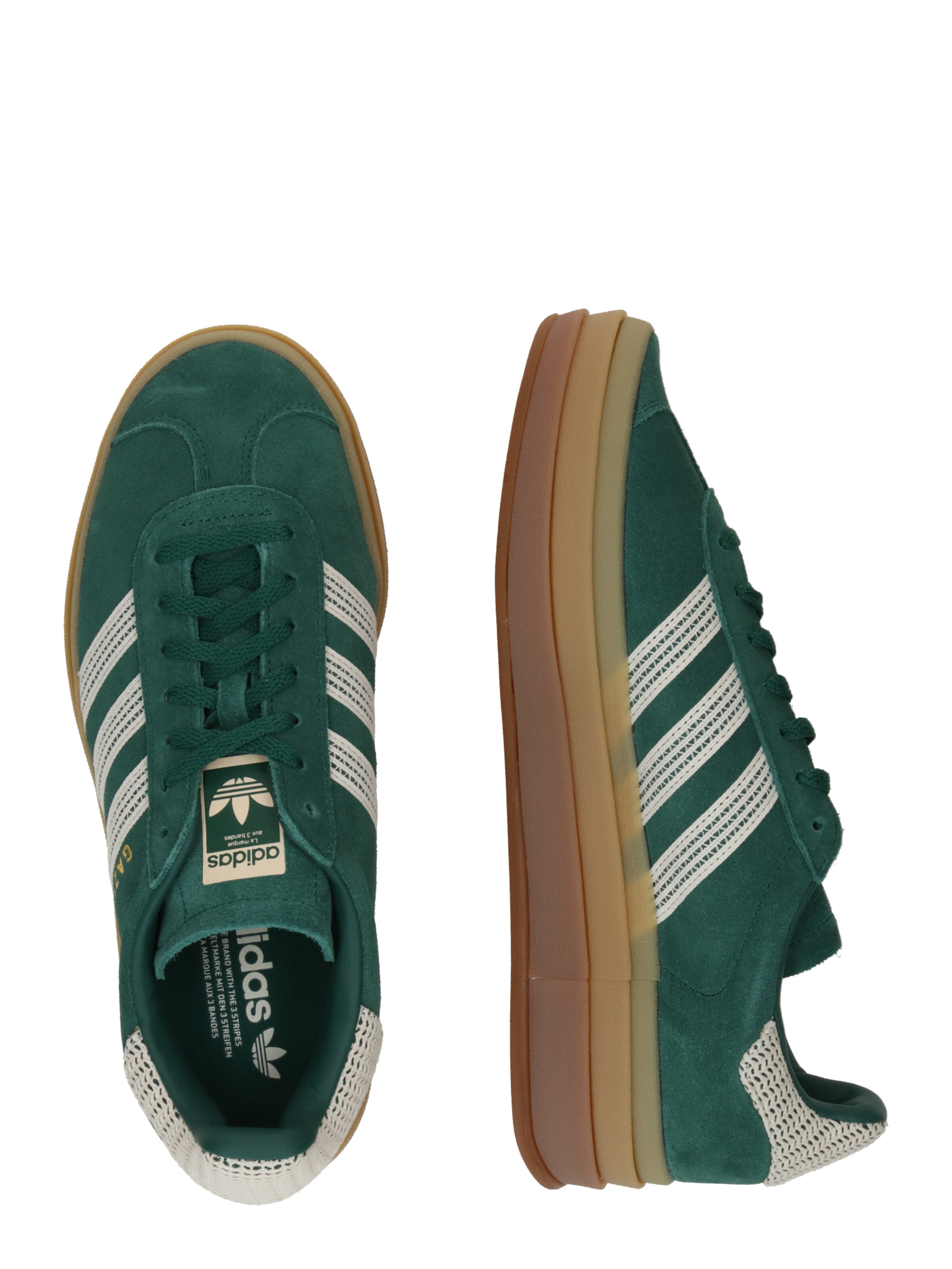 ADIDAS ORIGINALS Platform trainers 'GAZELLE BOLD' in Green
