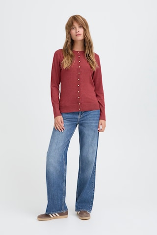 Cardigan 'PZSARA' Pulz en rouge