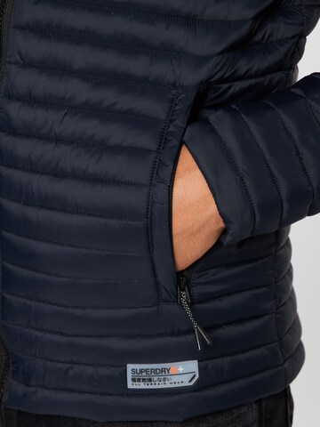 Superdry Between-season jacket 'Fuji' in Blue