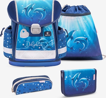 Belmil Backpack in Blue: front