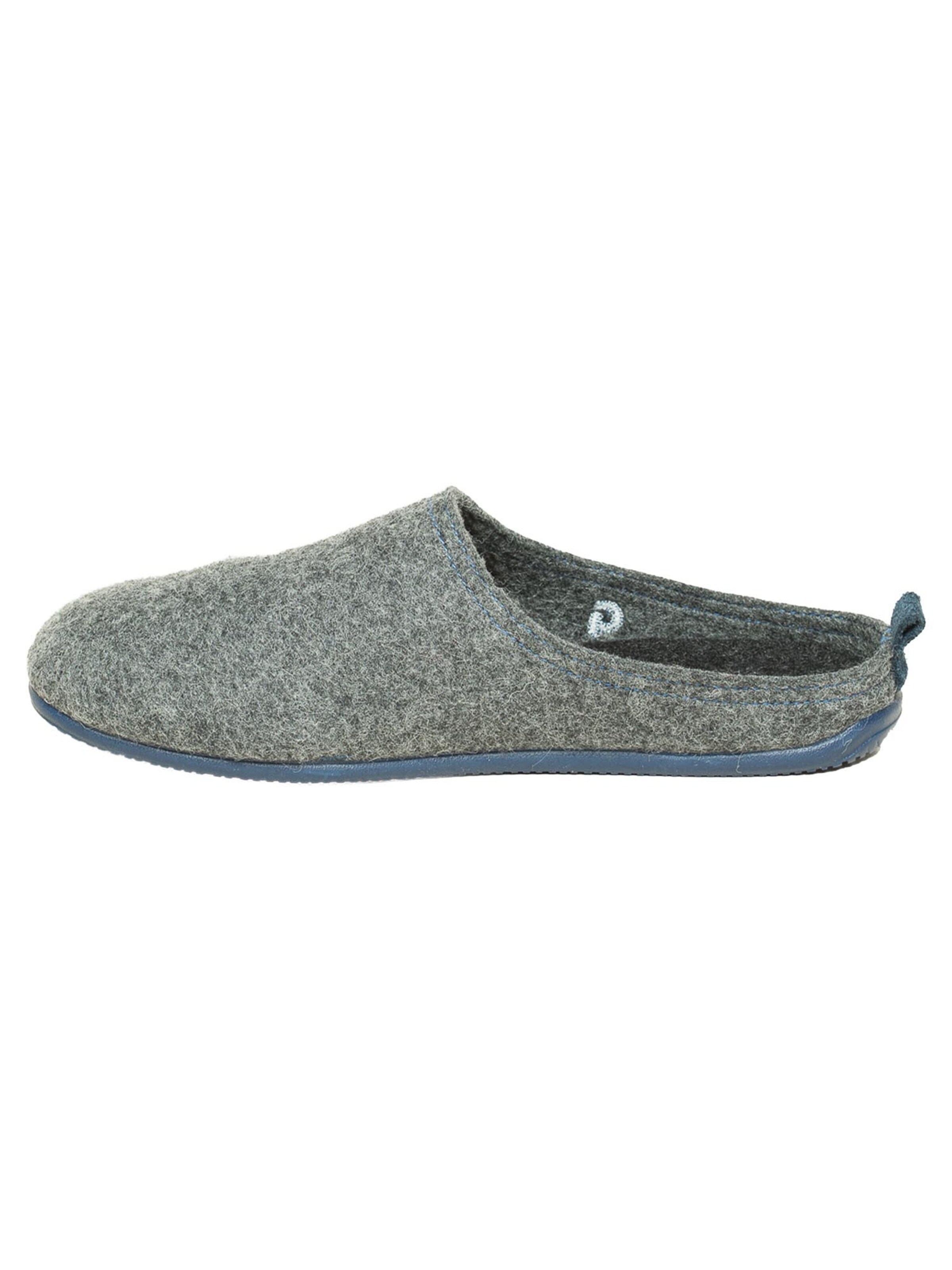 Gottstein Mules 'Wool Slide-In' in Grey