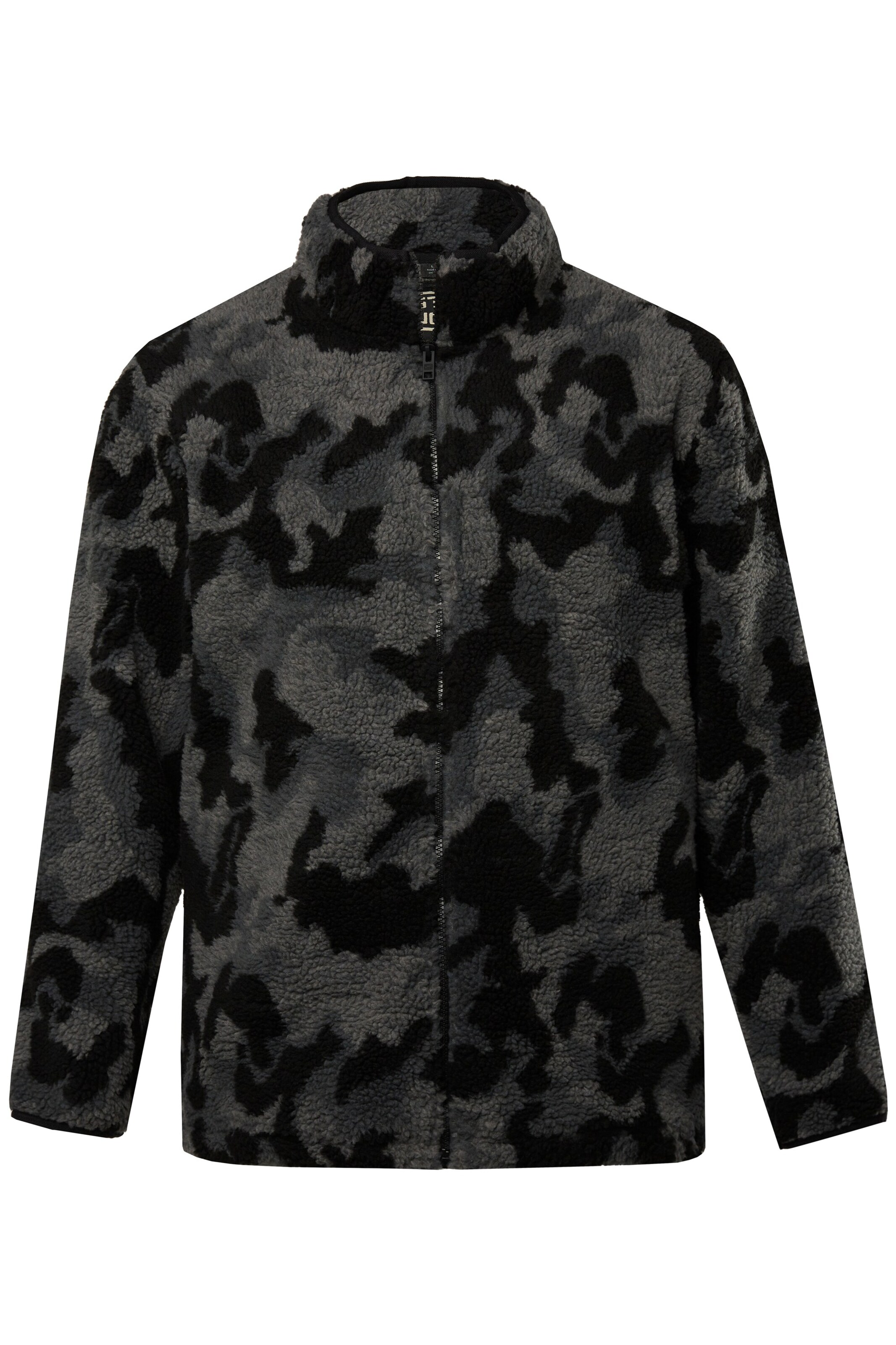 STHUGE Fleece jacket in Black: front