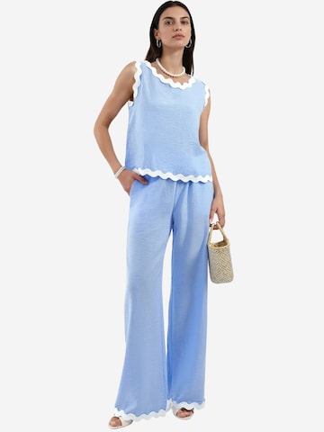 MSN Collection Hausanzug in Blau: Vorderseite