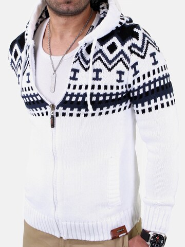 Reslad Strickjacke 'RS3104' in Weiß