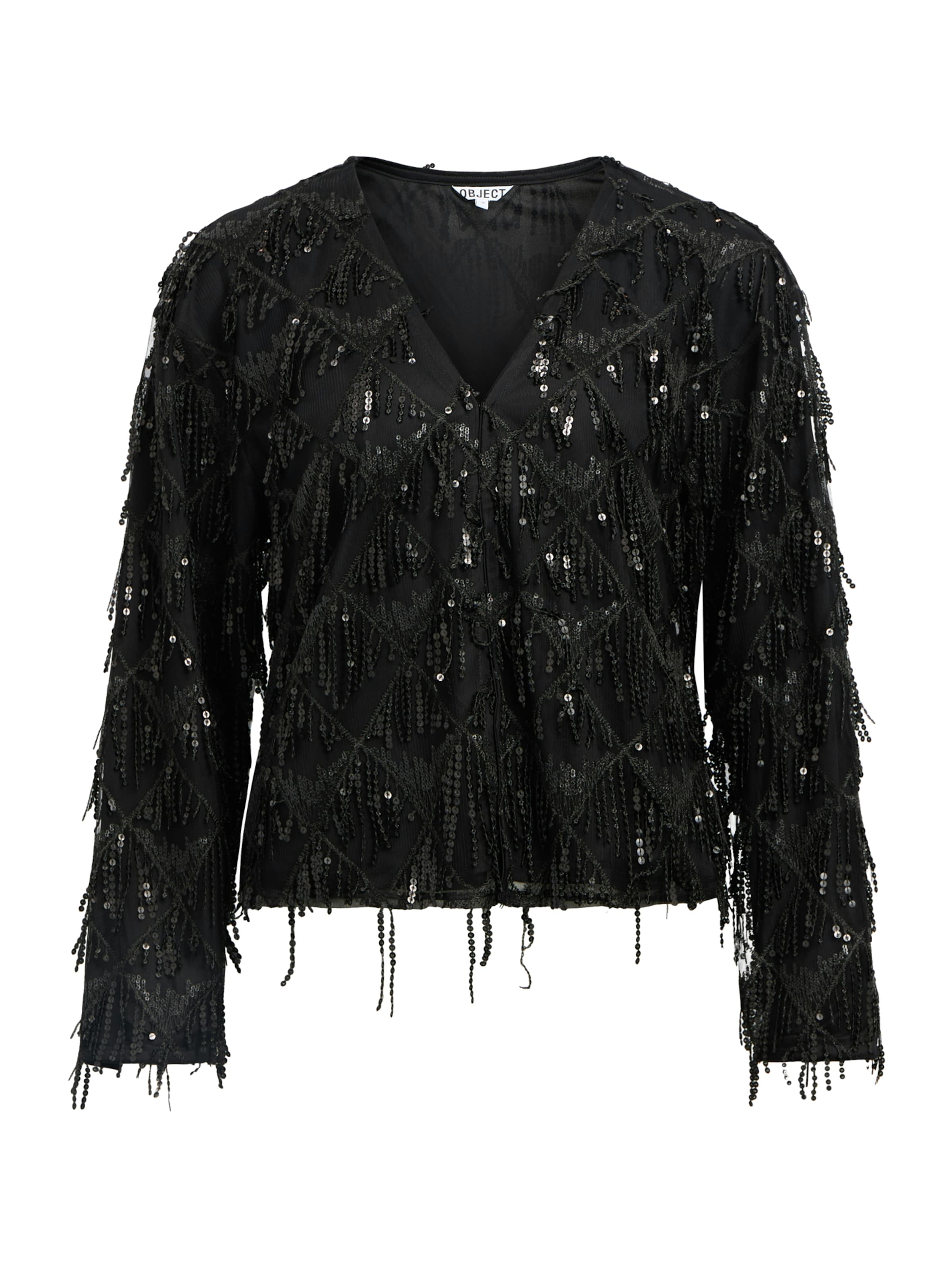 Giacchetta 'OBJLIOR' di OBJECT in nero: frontale