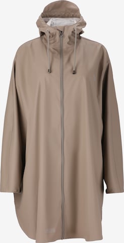 Weather Report Regenmantel 'FLAME' in Beige: Vorderseite