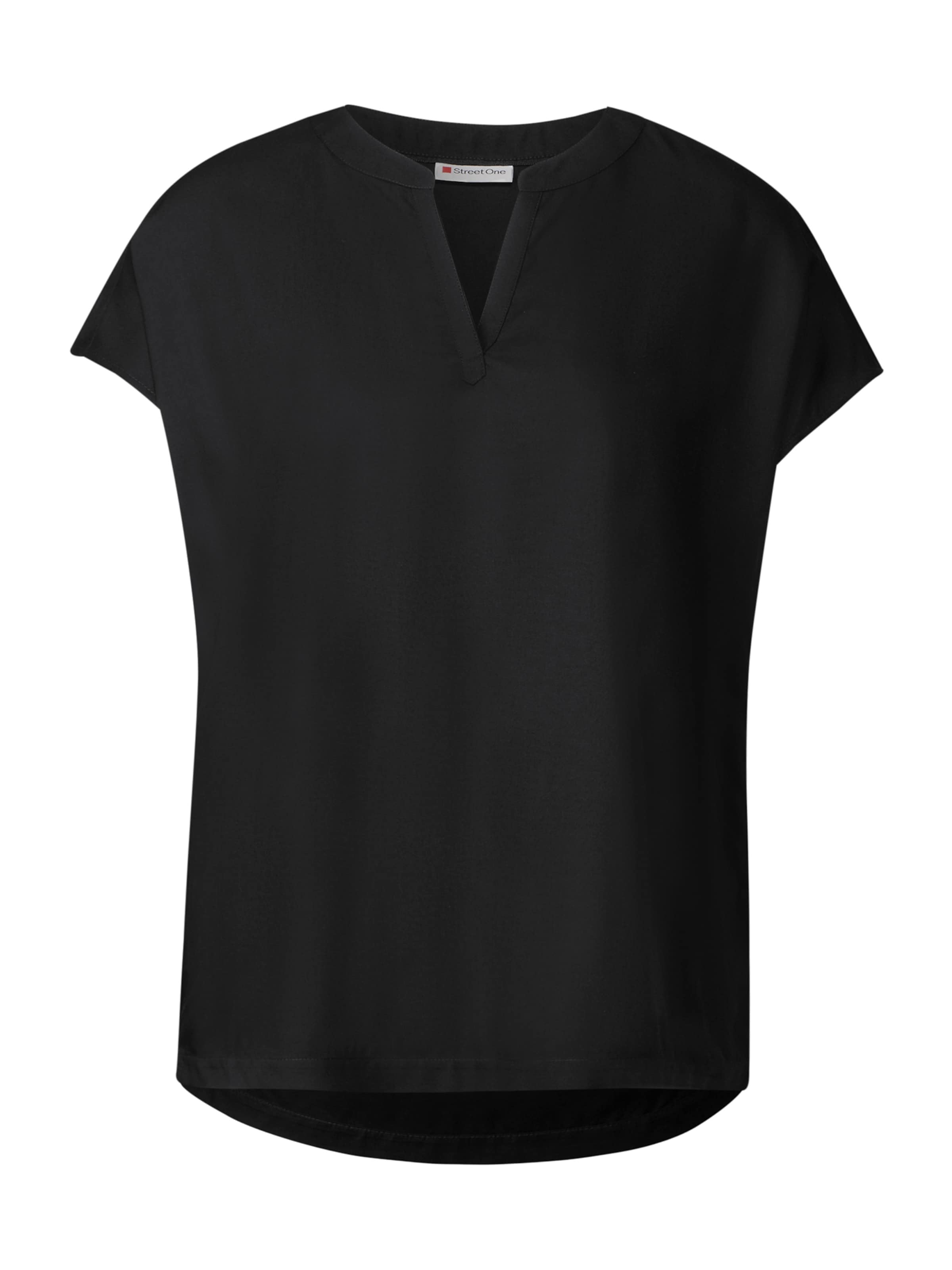 melns STREET ONE Blūze: no priekšpuses