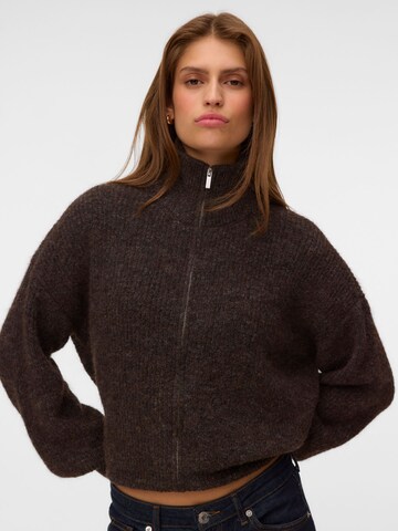 VERO MODA Knit cardigan 'VMHope' in Brown