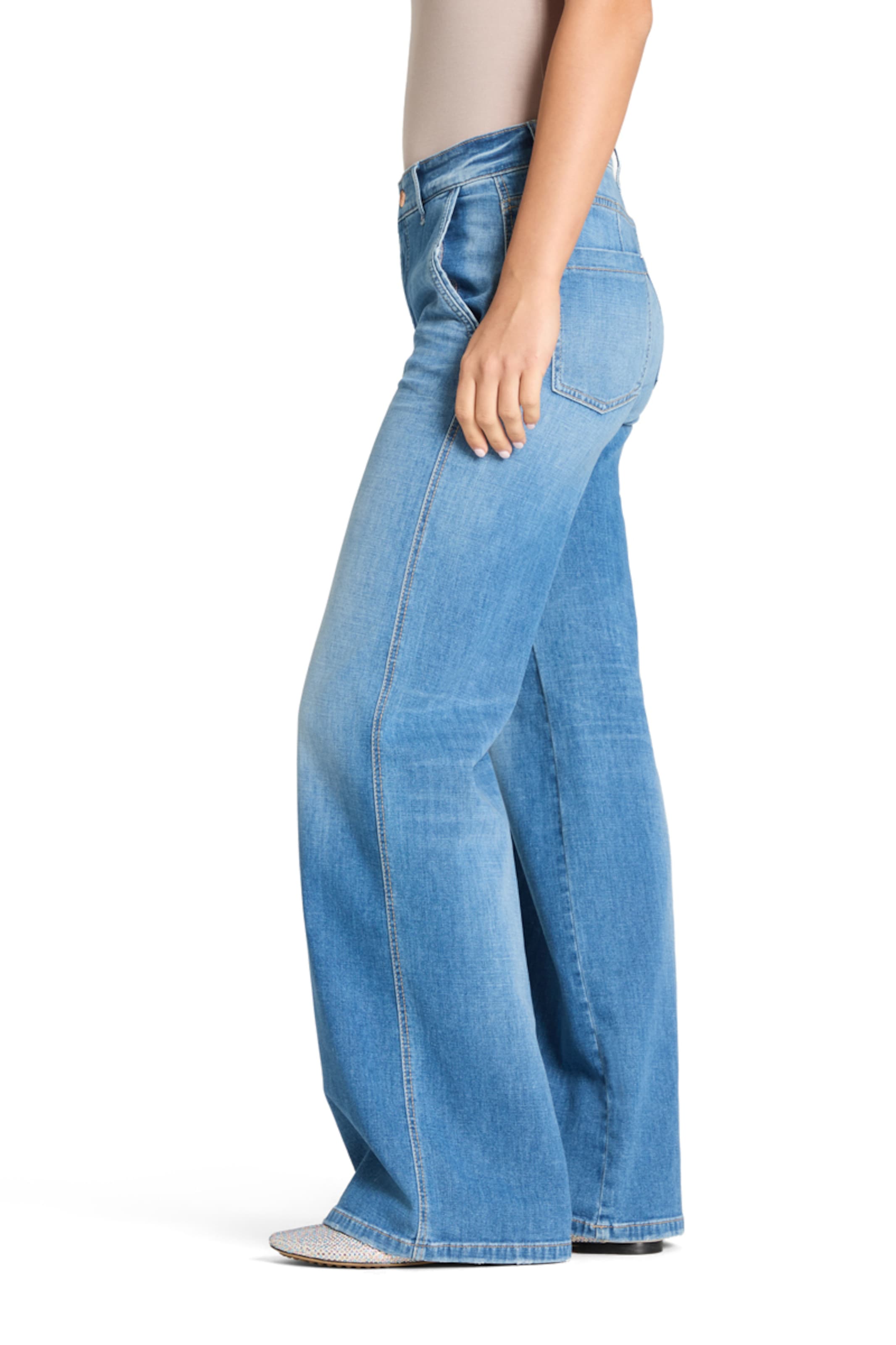 Cambio Regular Jeans in Blue