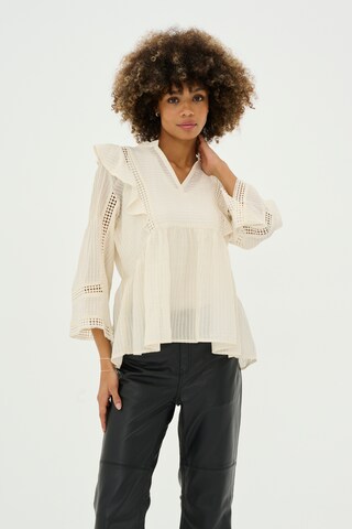 CULTURE Blouse 'Robyn' in White: front