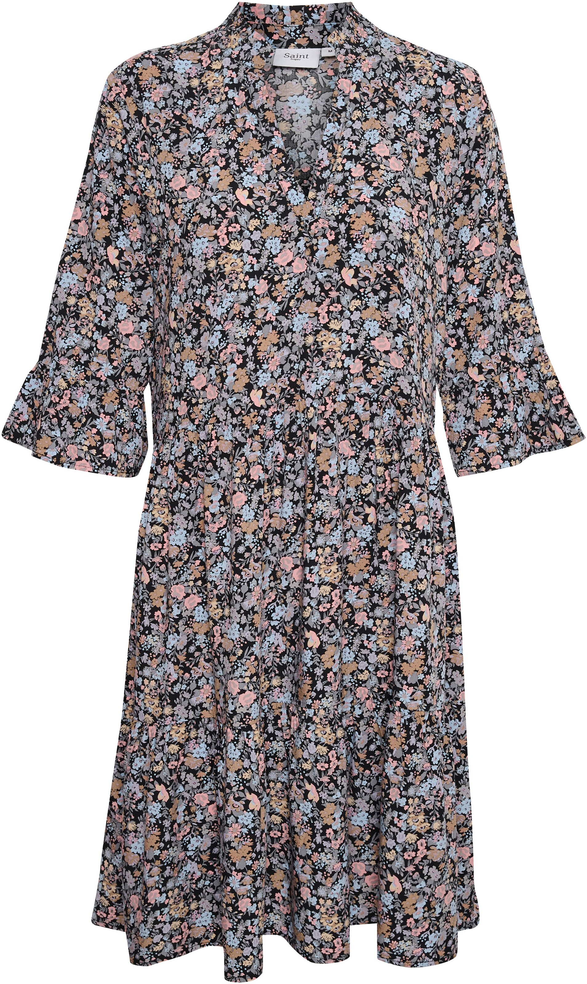 Robe 'Eda' SAINT TROPEZ en noir : devant