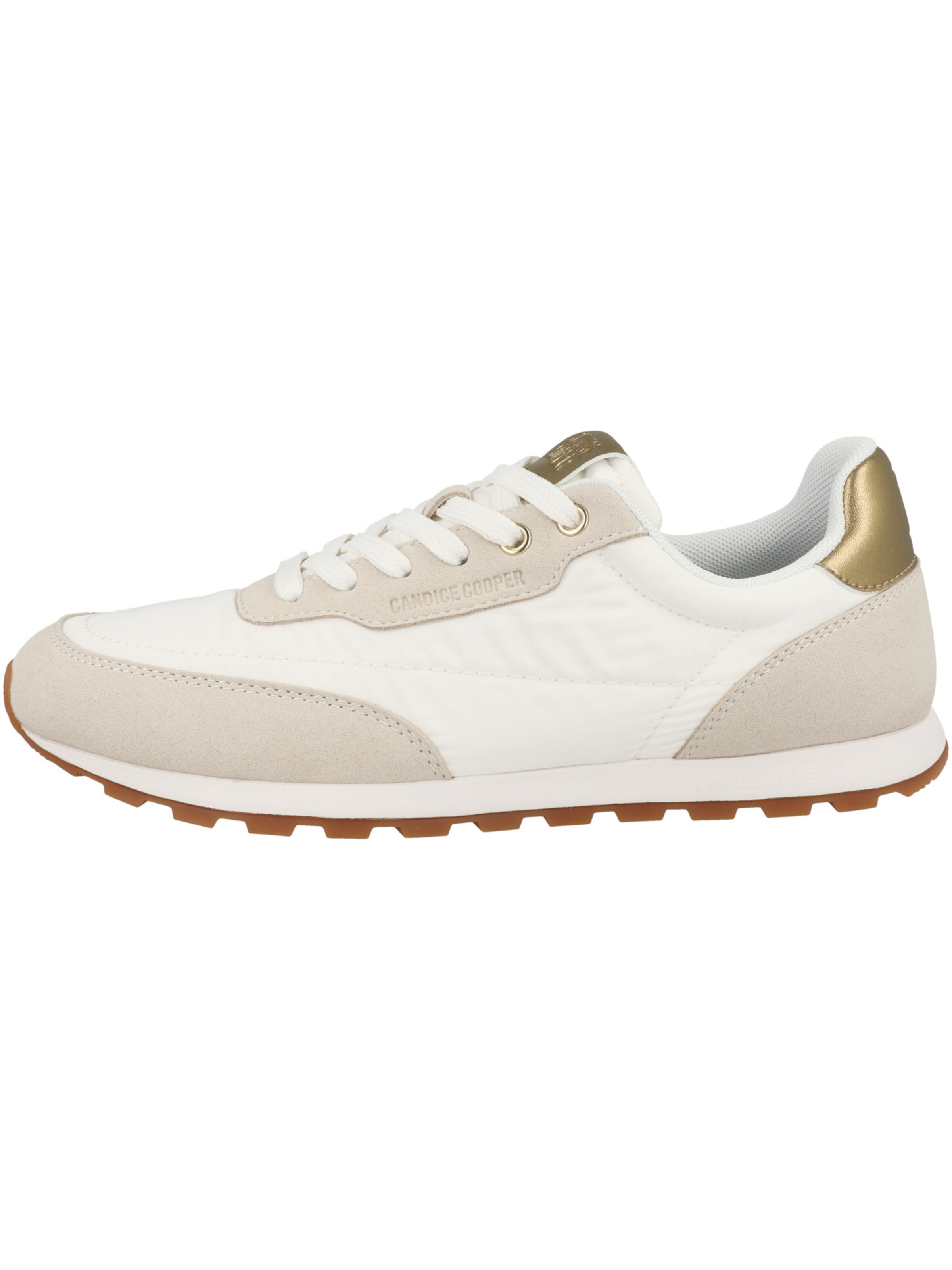 Baskets basses 'PLUME' Candice Cooper en beige