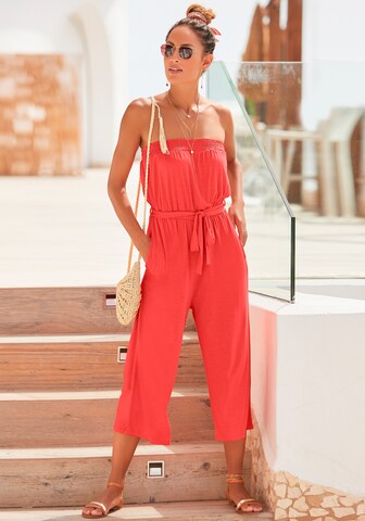 LASCANA Jumpsuit in Rot