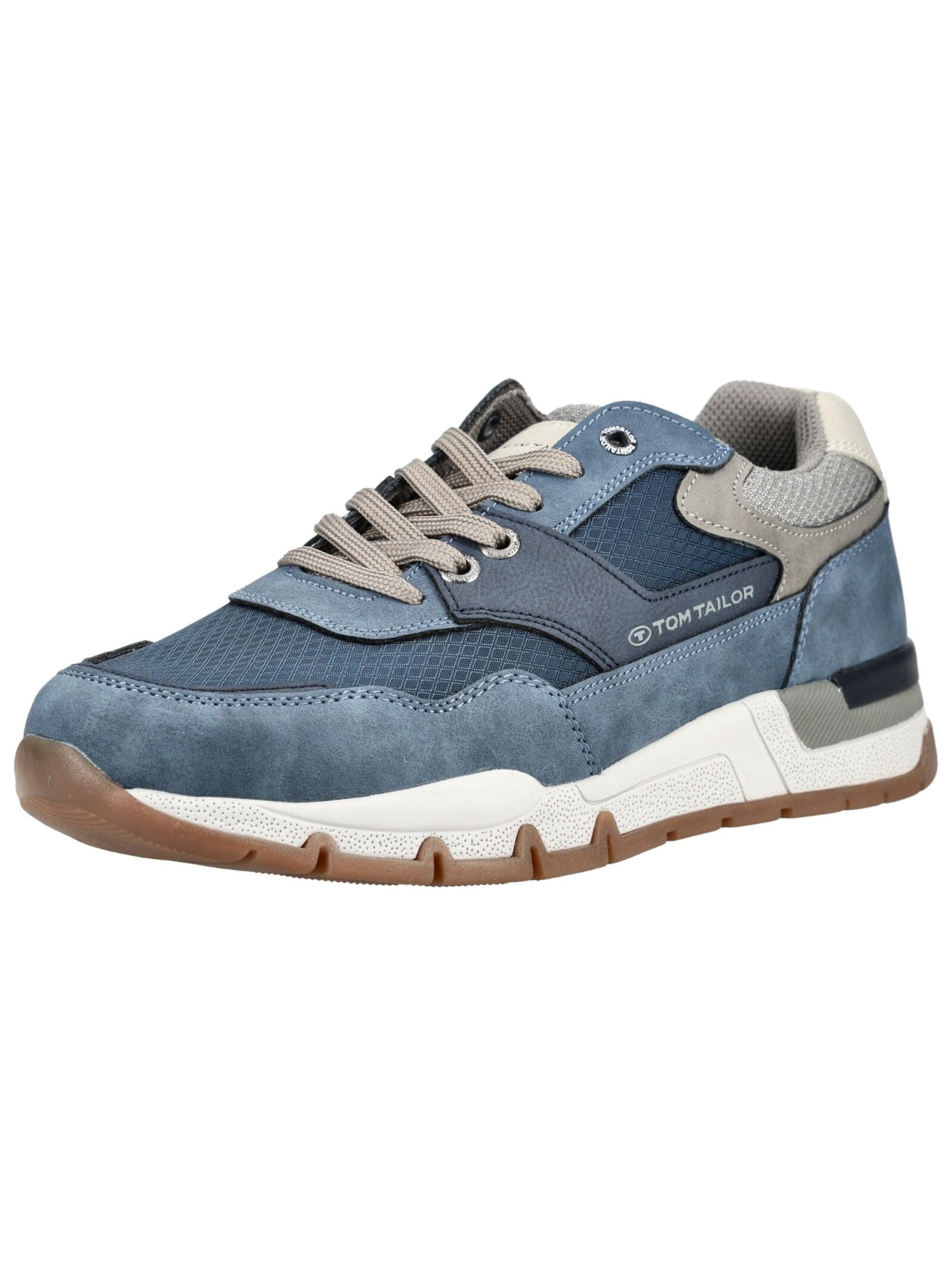TOM TAILOR Sneakers in Blue: front