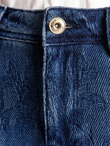 MOS MOSH Широки крачоли Дънки 'MMDara' в синьо