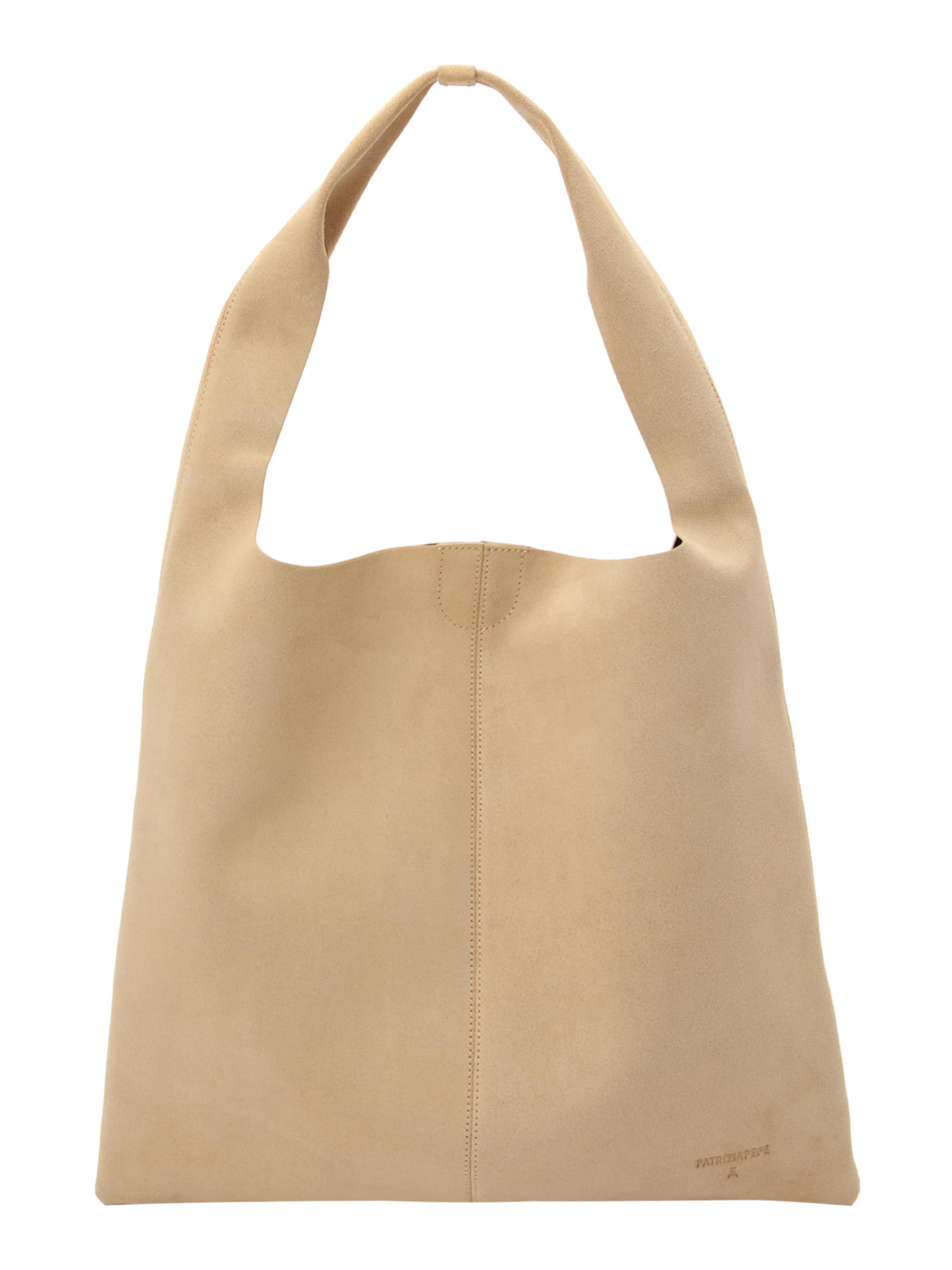 Borsa a spalla di PATRIZIA PEPE in beige: frontale
