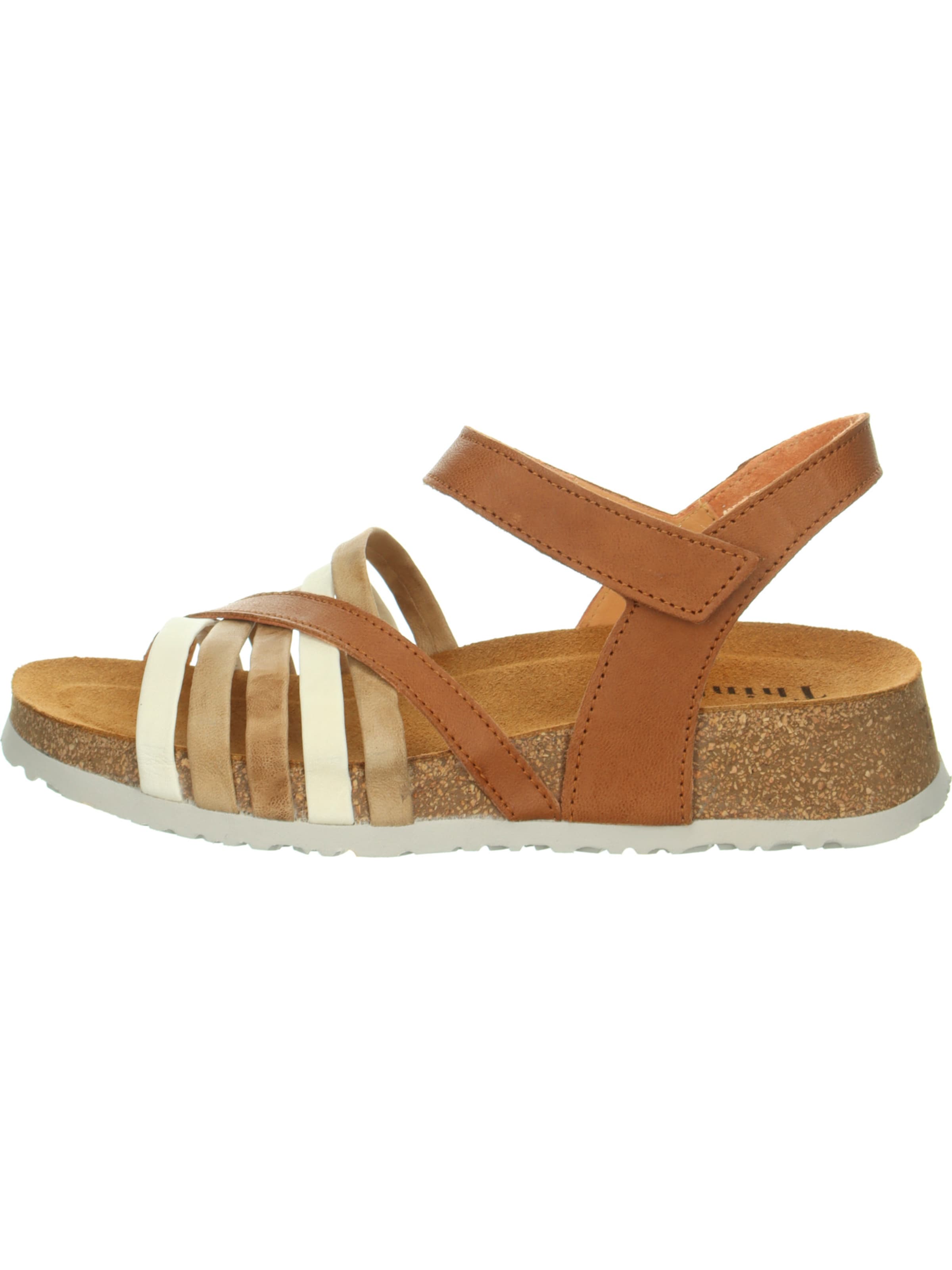 THINK! Strap Sandals 'Koak' in Brown