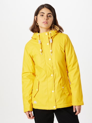 Ragwear Φθινοπωρινό και ανοιξιάτικο μπουφάν 'MARGGE' σε κίτρινο: μπροστά