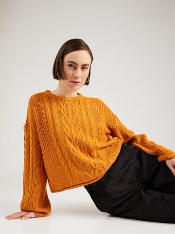 BRAVE SOUL Pullover in Orange: predná strana