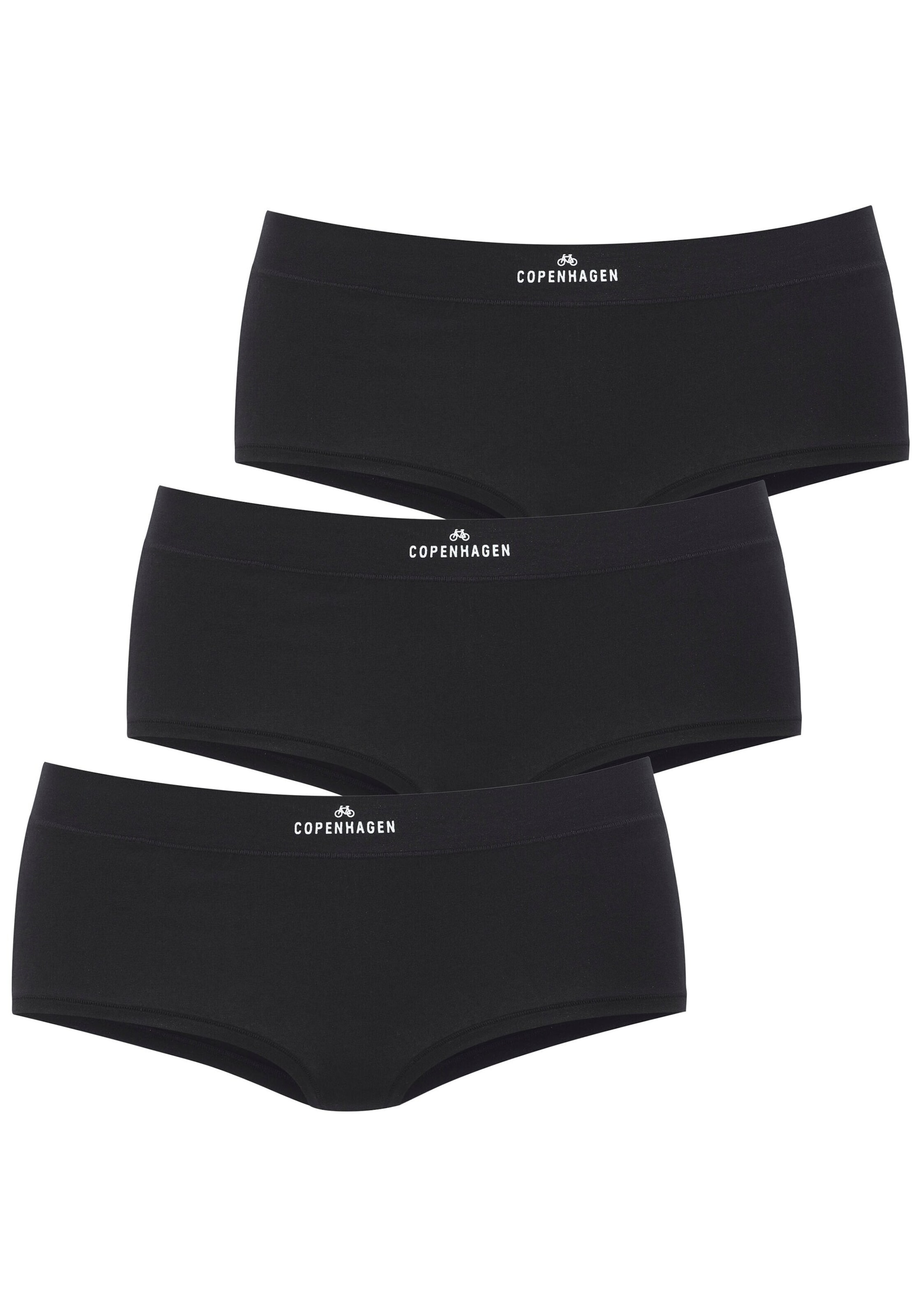 Culotte Copenhagen Studios en noir : devant