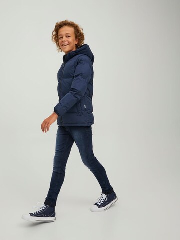 Skinny Jean 'Liam' Jack & Jones Junior en bleu