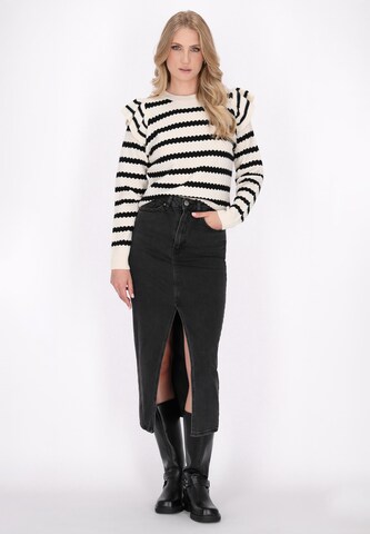 Pull-over DreiMaster Vintage en blanc