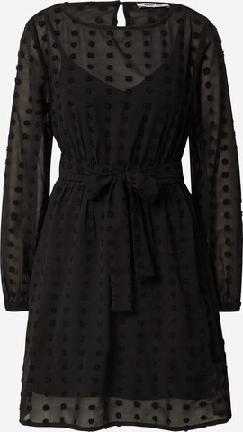 Robe 'Leandra' ABOUT YOU en noir : devant