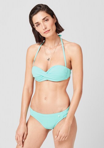 s.Oliver Balconette Bikini in Blue: front