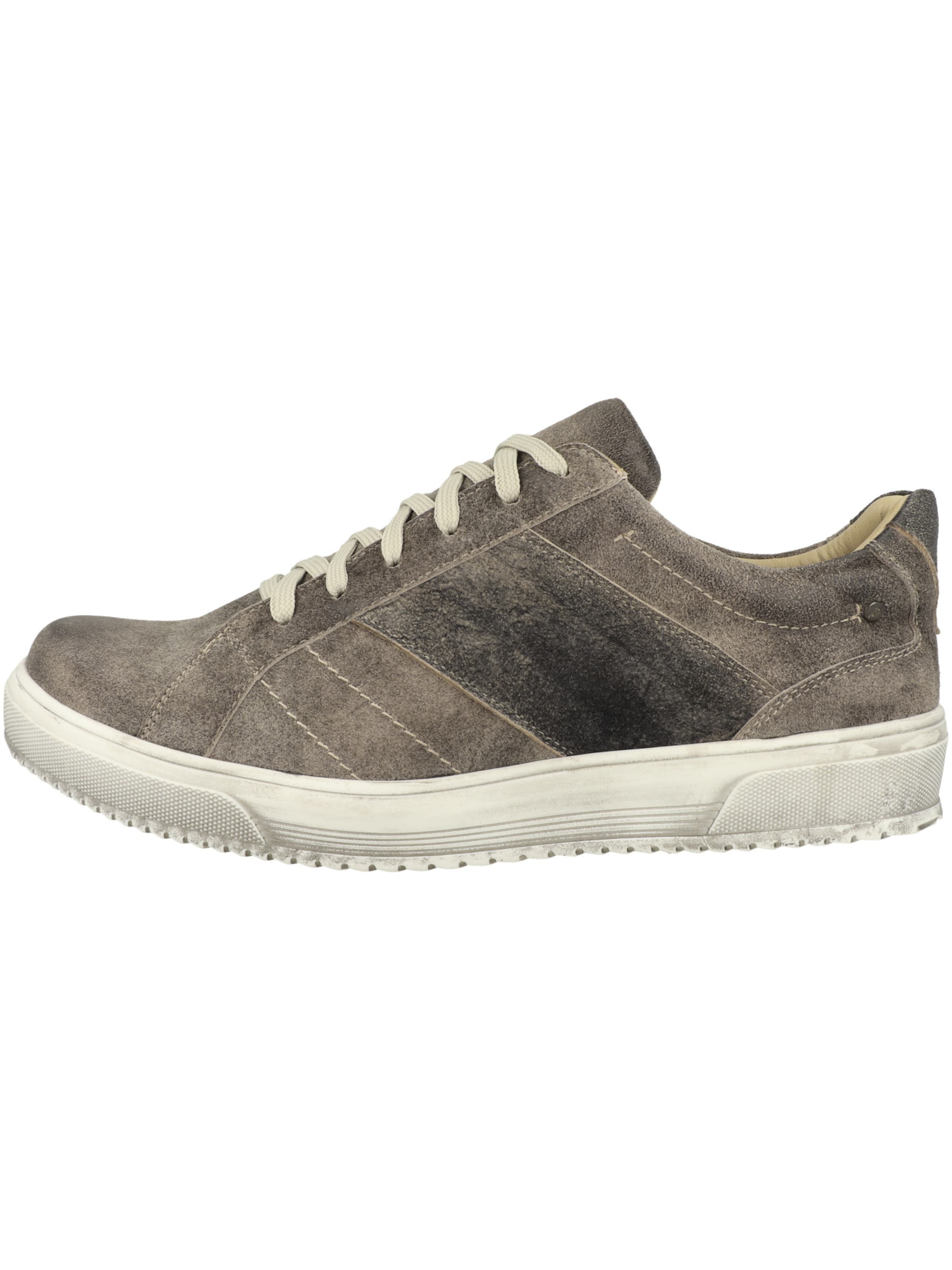 Baskets basses 'Droschke' SPIETH & WENSKY en marron : devant