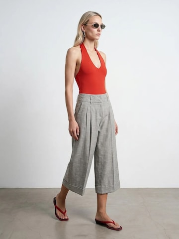 Wide Leg Pantalon 'Hose' Dilvin en gris