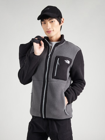 THE NORTH FACE Funktionsfleecejakke 'Yumiori' i grå: forside