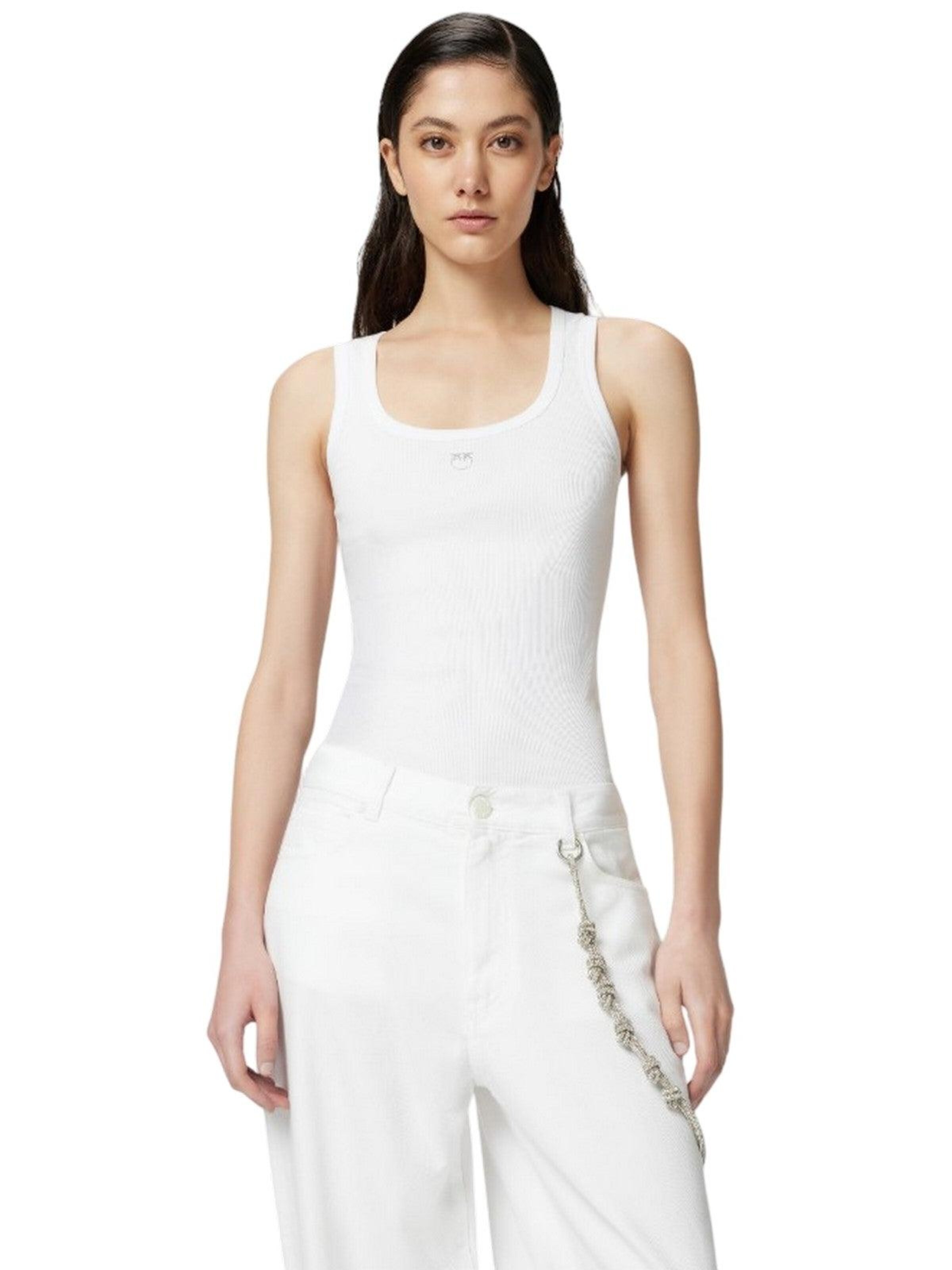 Top di PINKO in bianco