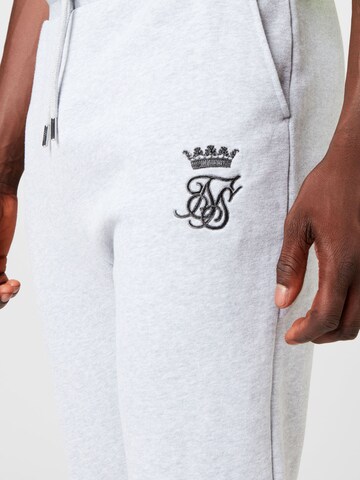 SikSilk Zúžený Kalhoty – šedá