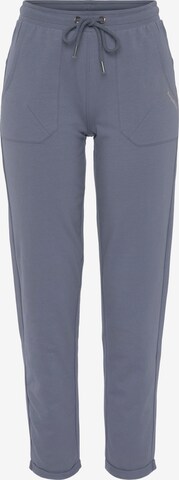 KangaROOS Tapered Pants in Blue: front