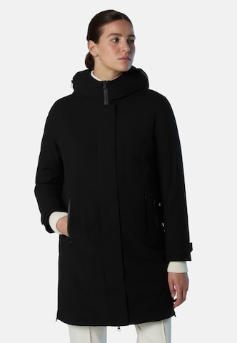 North Sails Tussenmantel 'Haven' in Zwart: voorkant