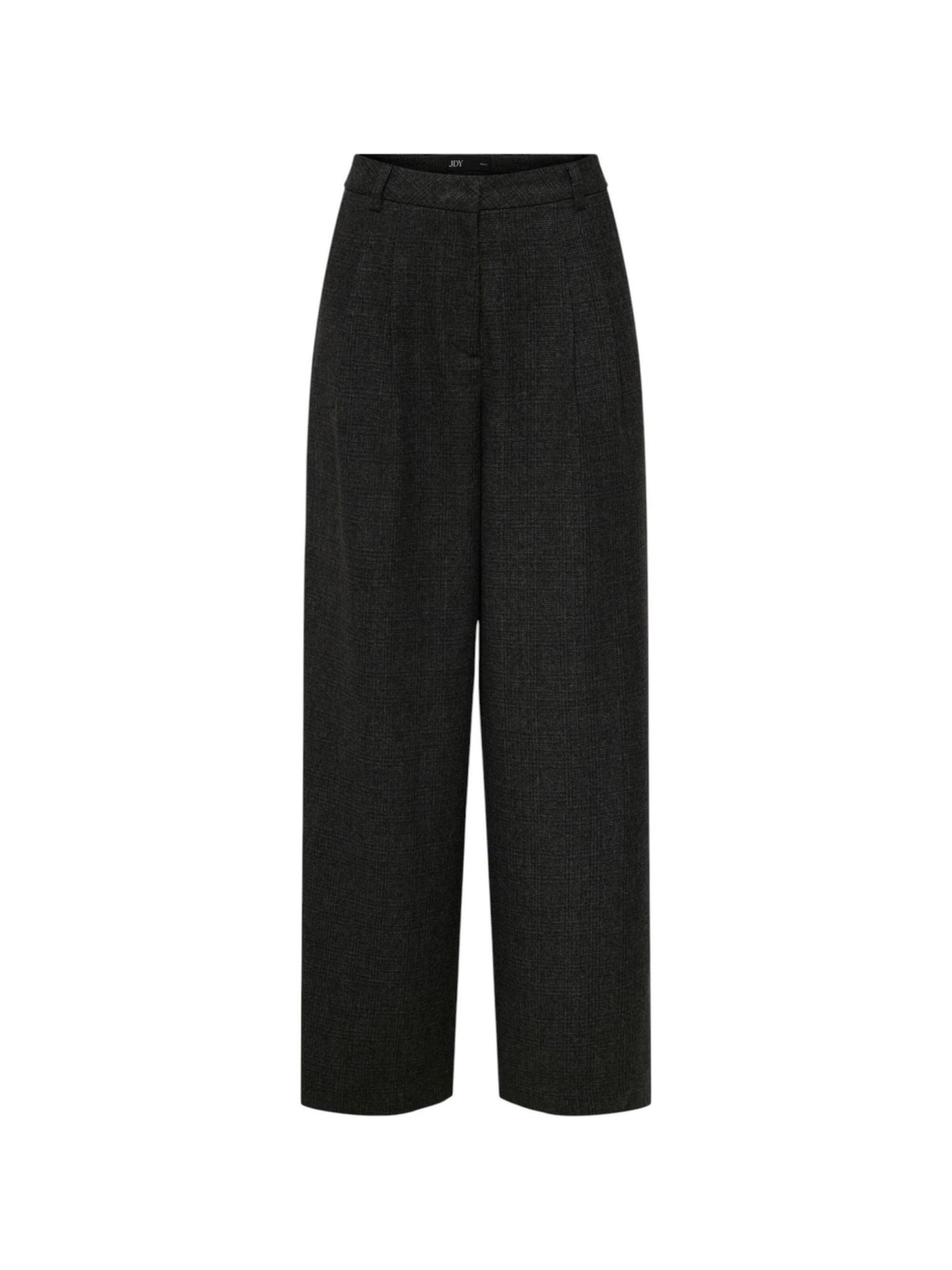 Bootcut Pantaloni 'Jdycharly Hw Wide Pant Tlr Noos 15358017' di Jaqueline de Yong in nero: frontale