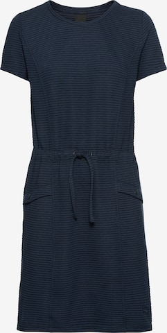 POLARINO Dress in Blue: front