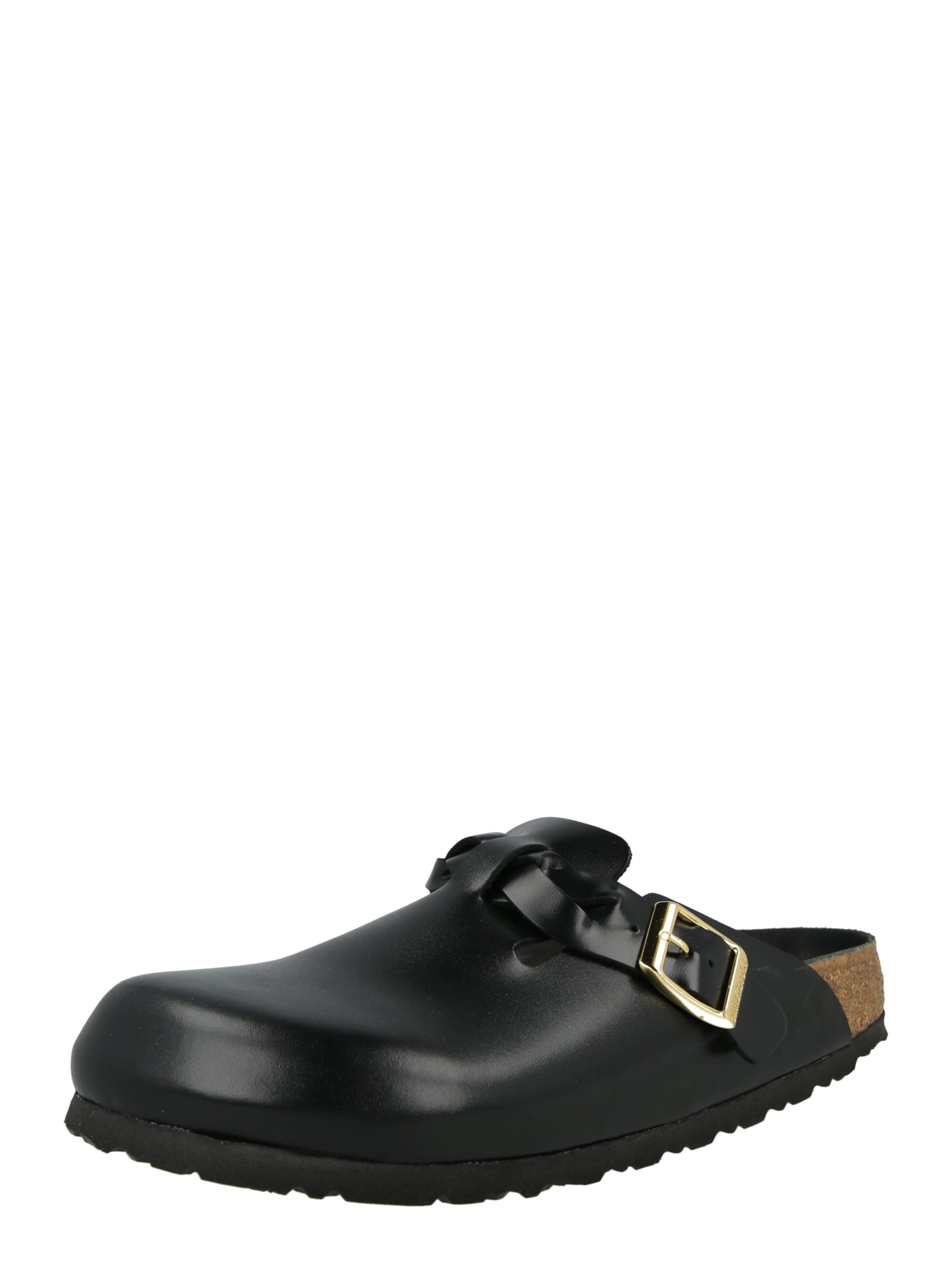 BIRKENSTOCK Μιούλ 'Boston' σε μαύρο: μπροστά