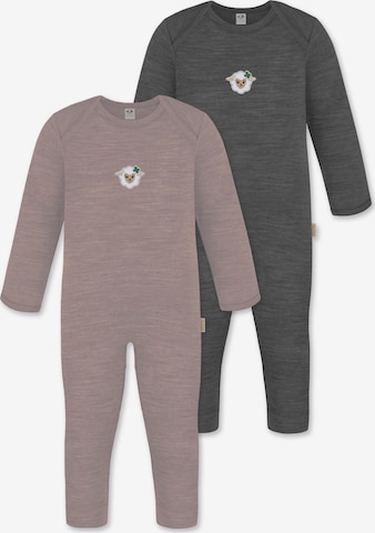 normani Strampler 'Waverly' in Pink: Vorderseite