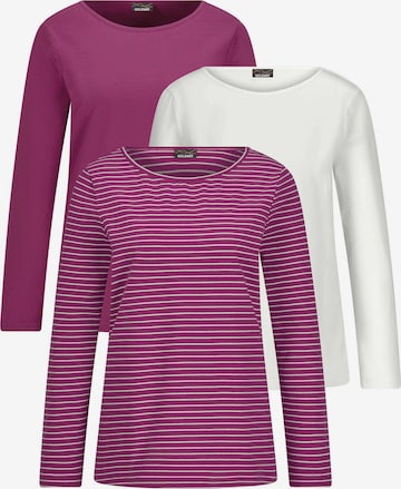 T-shirt Goldner en violet : devant