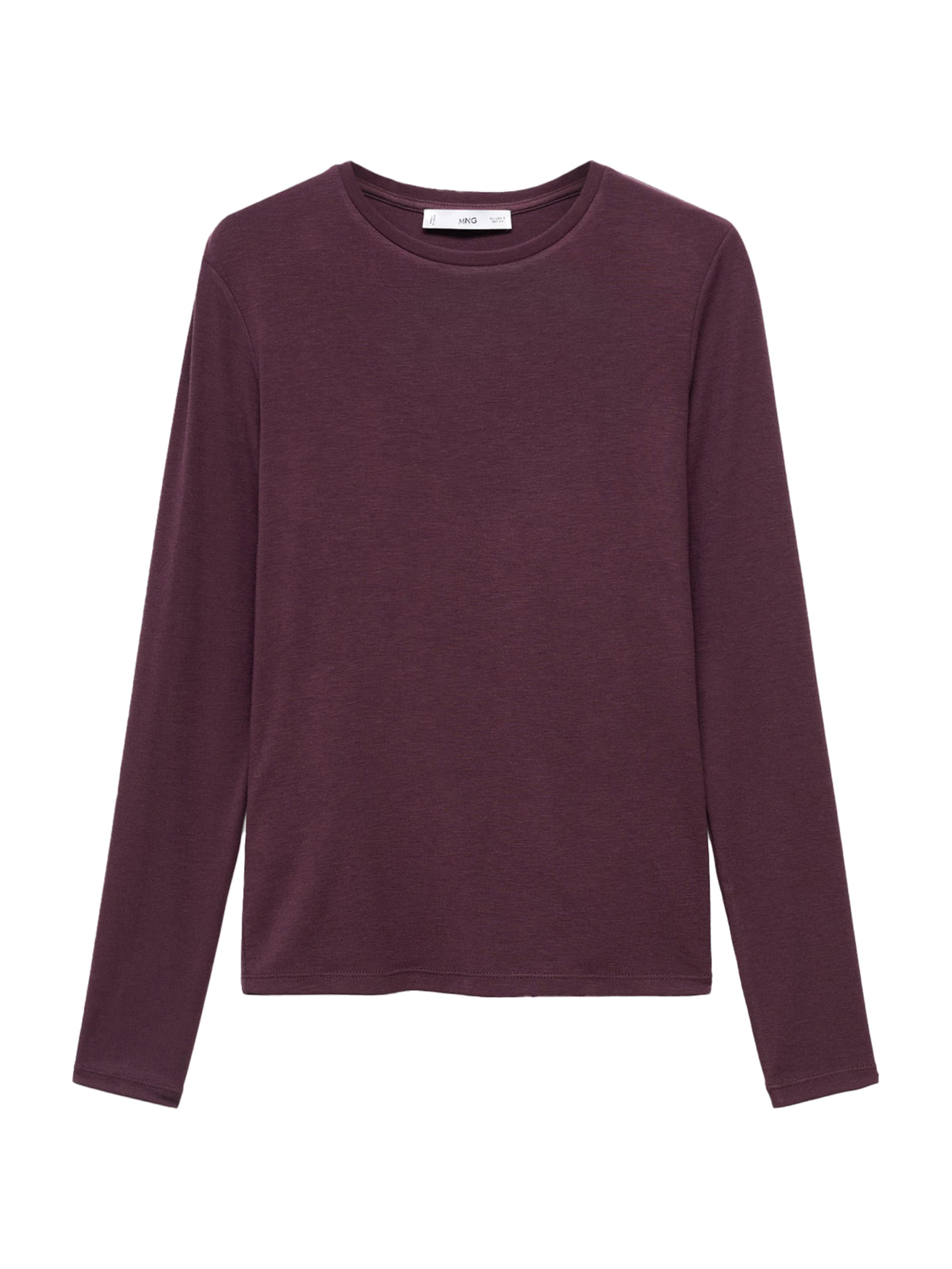 MANGO Tričko 'SECONDCA' - Červená: predná strana