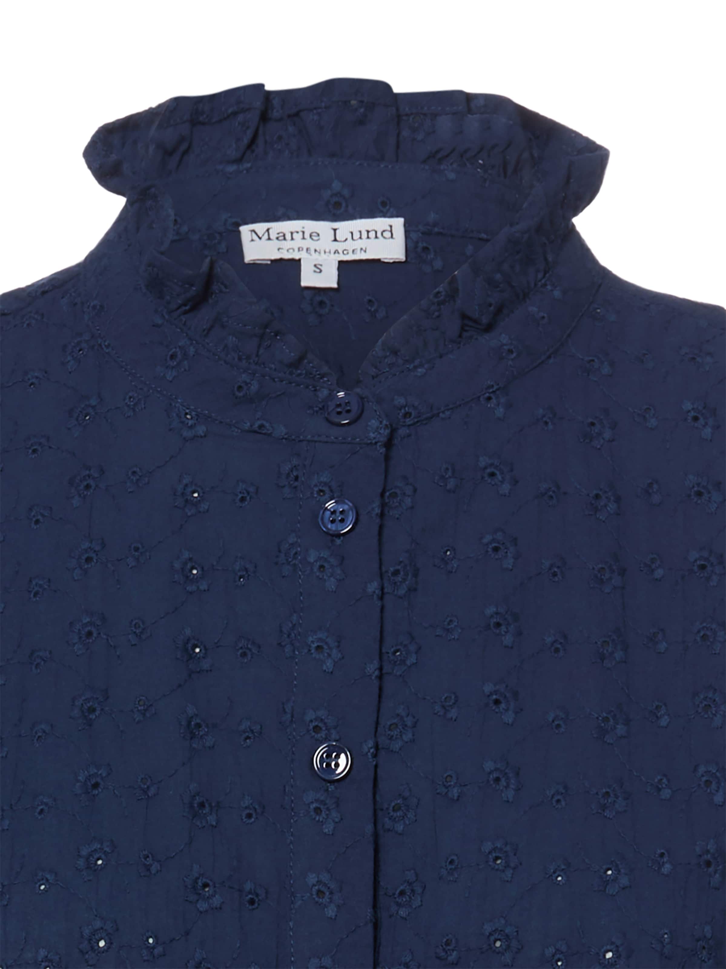 Marie Lund Blouse in Blue