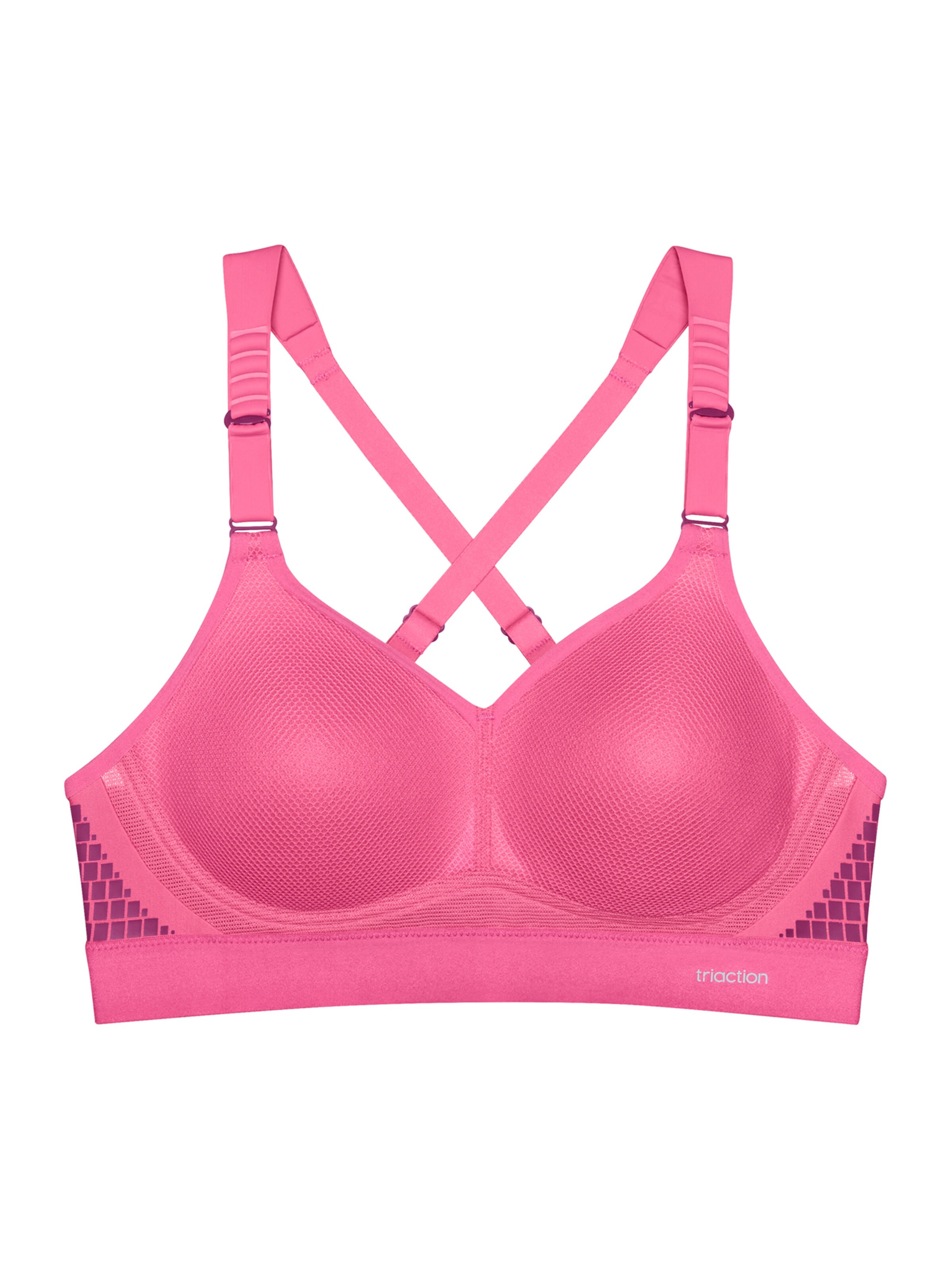 TRIUMPH High Support Bra ' Triaction Hybrid Lite ' in Pink