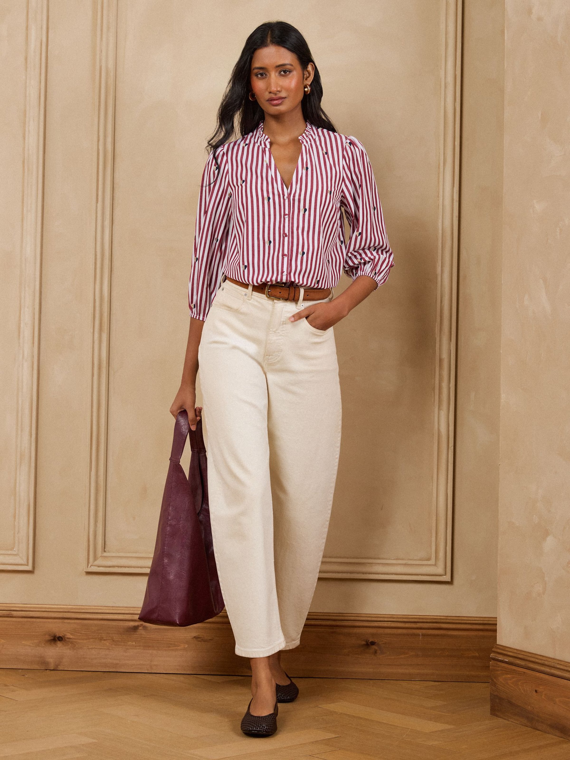 love & roses - Blusa en rojo