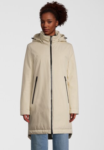 Fuchs Schmitt Between-Seasons Coat 'THE FOX' in White: front