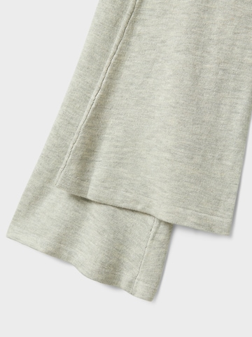 NAME IT Wide leg Pants 'NKFNULLARIA' in Grey