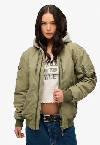 Superdry Between-season jacket in Green: front
